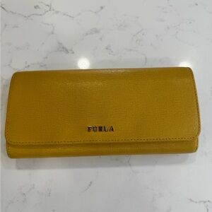 Furla Golden Yellow Women's Wallet